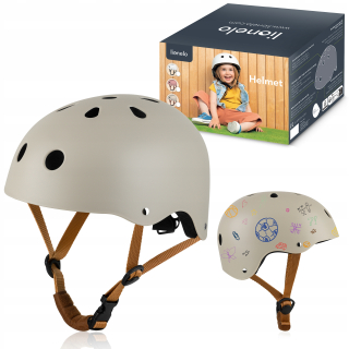 Detská prilba na kolobežku, veľkosť S 50-56cm, od 2 rokov Helma Lionelo